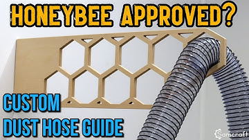 Custom CNC Dust Collection Hose Bracket | Shapeoko Pro XXL