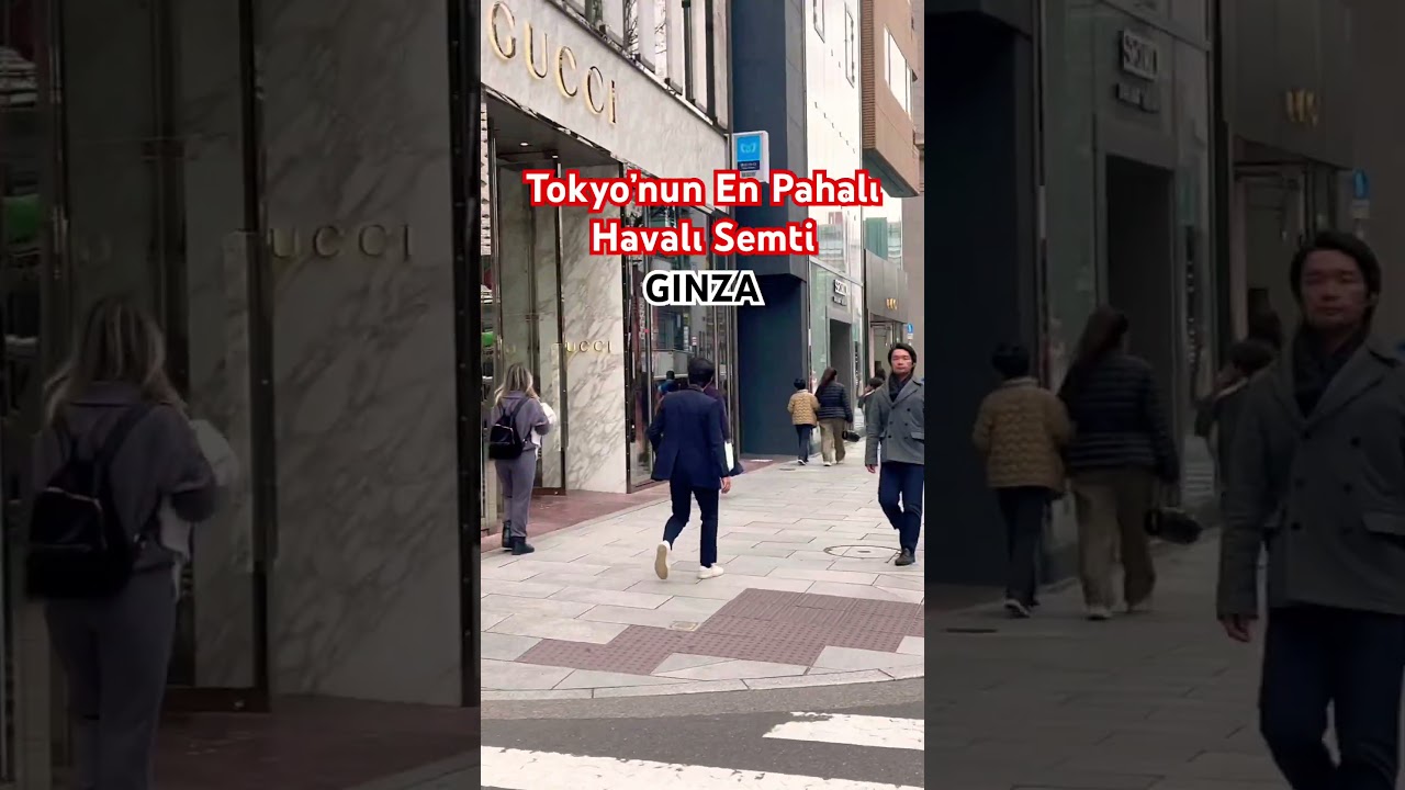 Tokyo’nun En Pahalı Yeri: GİNZA | Tokyo Gezilecek Yerler #ginza #tokyo #japonya