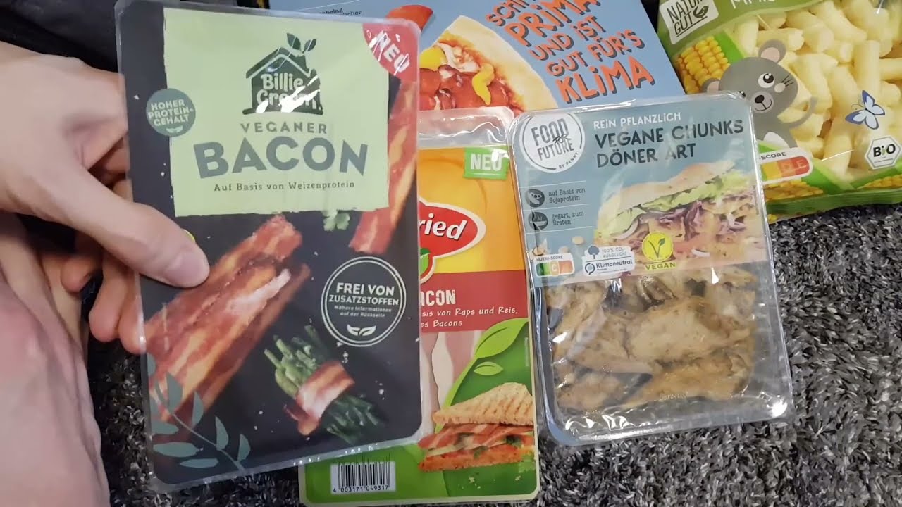 Penny EINKAUF EXTREM: VEGANER SPECK, Chips, Salami Pizza, Partybrot ...