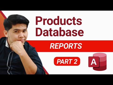 Part 2 | Product Database Tutorial in Microsoft Access . Creating Reports
