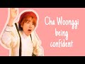 Cha Woonggi is the definition of confident (TOO)