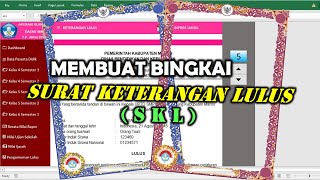 Cara Membuat Bingkai atau Frame pada Blanko Ijazah Atau SKL di Excel