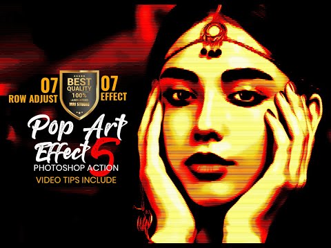 Pop Art Effect Photoshop Action, an Action Add-On by MRI STUDIO (Thumbnail 2 of 20)