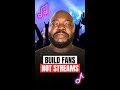 Streams Don’t Build Careers… Fans Do 🎯💸 #musicmarketing #musicbuisness #shorts