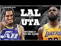 Los Angeles Lakers vs Utah Jazz Full Game Highlights | Nov 21 | 2024 NBA Season