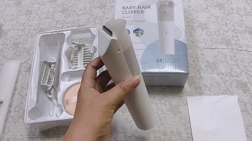 Tông đơ cắt tóc cho bé Moaz bebe