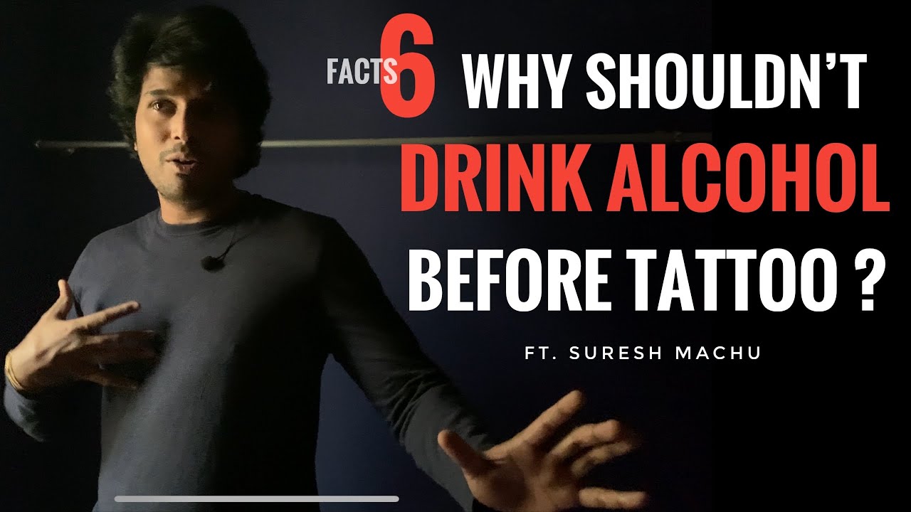 7 Reasons Why You Shouldnt Drink Alcohol Before or Soon After Getting a  Tattoo  Psycho Tats