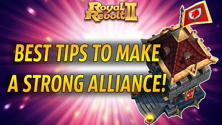 Royal Revolt 2 - Best tips to make a strong Alliance!