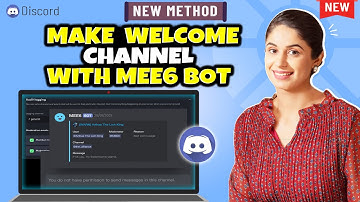 How to make Discord welcome channel with mee6 bot 2025