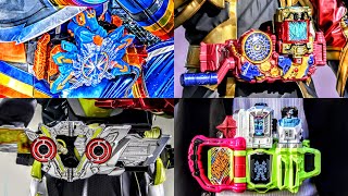 【特撮情報】4新変身アイテム / 変身ベルト！4 NEW Henshin Item / Henshin Belt！Nijigon + Evol X + Zero-Three + Max Zombie