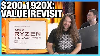 AMD Threadripper 1920X Benchmark in 2019: $200 HEDT vs. 3600 & More