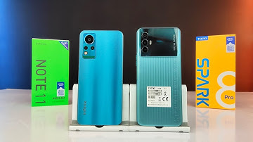 Infinix Note 11 VS Tecno Spark 8 Pro | Comparison & Speed Test | G85 VS G88 | Which is Better |