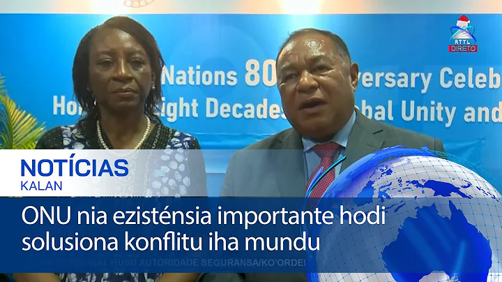 ONU nia ezisténsia importante hodi solusiona konflitu iha mundu