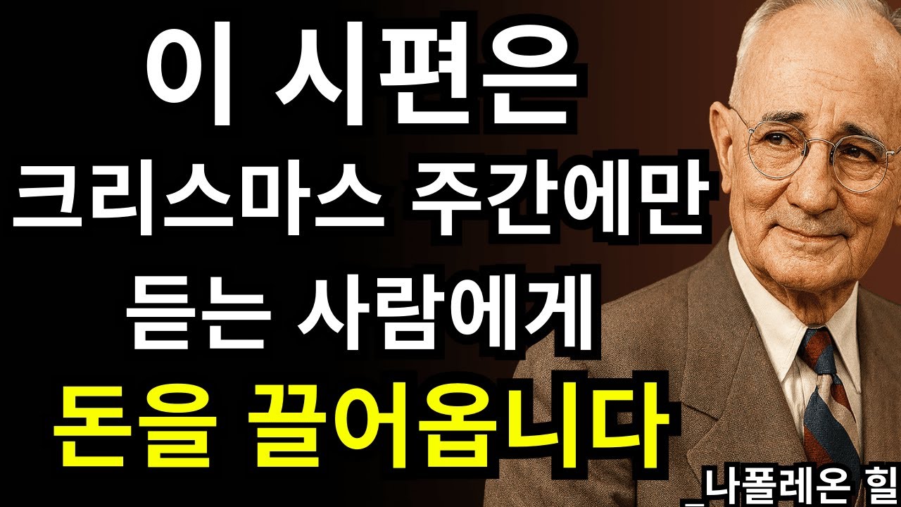크리스마스 주간에만 들으세요… 숨겨진 시편이 돈을 끌어옵니다 | 나폴레온 힐