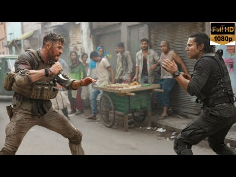 CHRIS HEMSWORTH AND RANDEEP HOODA FIGHT SCENE II EXTRACTION II NETFLIX ORIGINAL II FULL HD