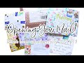 Subscriber Mail OPENING! Snail Mail & Penpal Letter Inspiration from my Incoming P.O. Box Haul 😍
