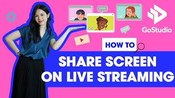 Share Your Screen On The Live Stream