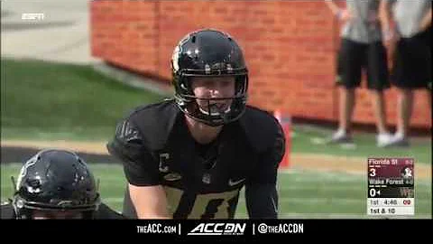 Wake Forest WR Greg Dortch Top Plays 2017