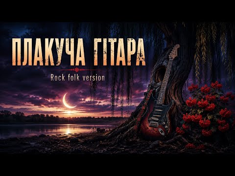 🎸 ПЛАКУЧА ГІТАРА 🌙 | Rock Folk Version | Меланхолійна українська балада #OKMusicStudioAlex 