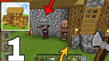 New survival series in Block crazy robo world in 2024 | walkthrough gameplay part 1