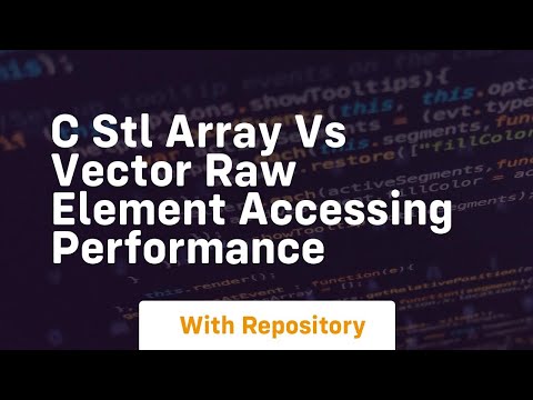 c stl array