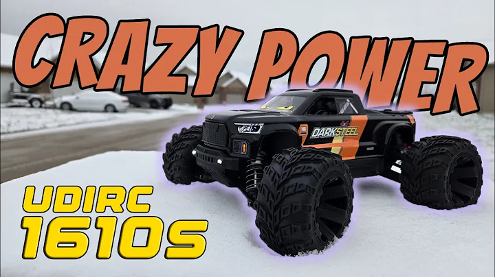 This RC Truck is CRAZY POWERFUL!! | UDIRC 1610S DARKSTEEL