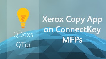 Xerox Copy App on AltaLink and VersaLink, QDoxs