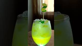 melon and mint Mocktail🐉🦖 🍸موکتل طالبی و نعنا....اینستاگرام ما رو فالو کنید