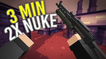 SUPER FAST 3 MINUTE DOUBLE NUKE!!