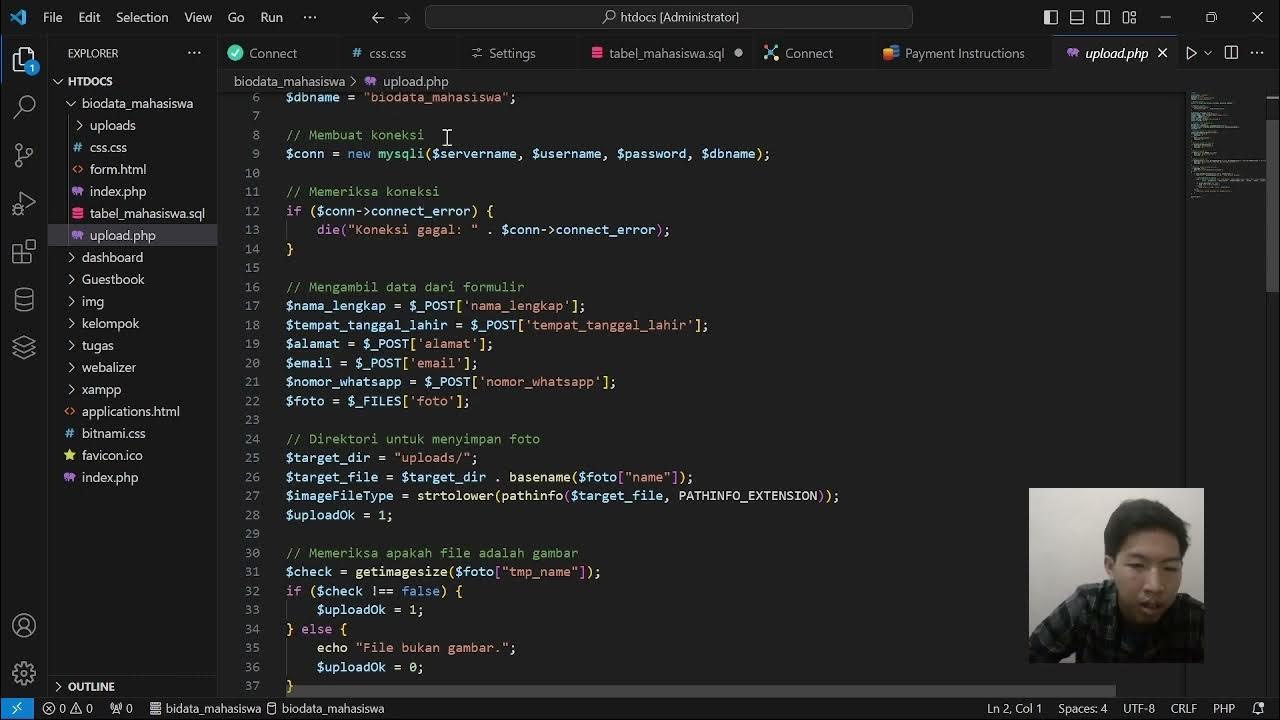 Pemograman Web dan Pengolahan Data Menggunakan Visual Studio Code ...