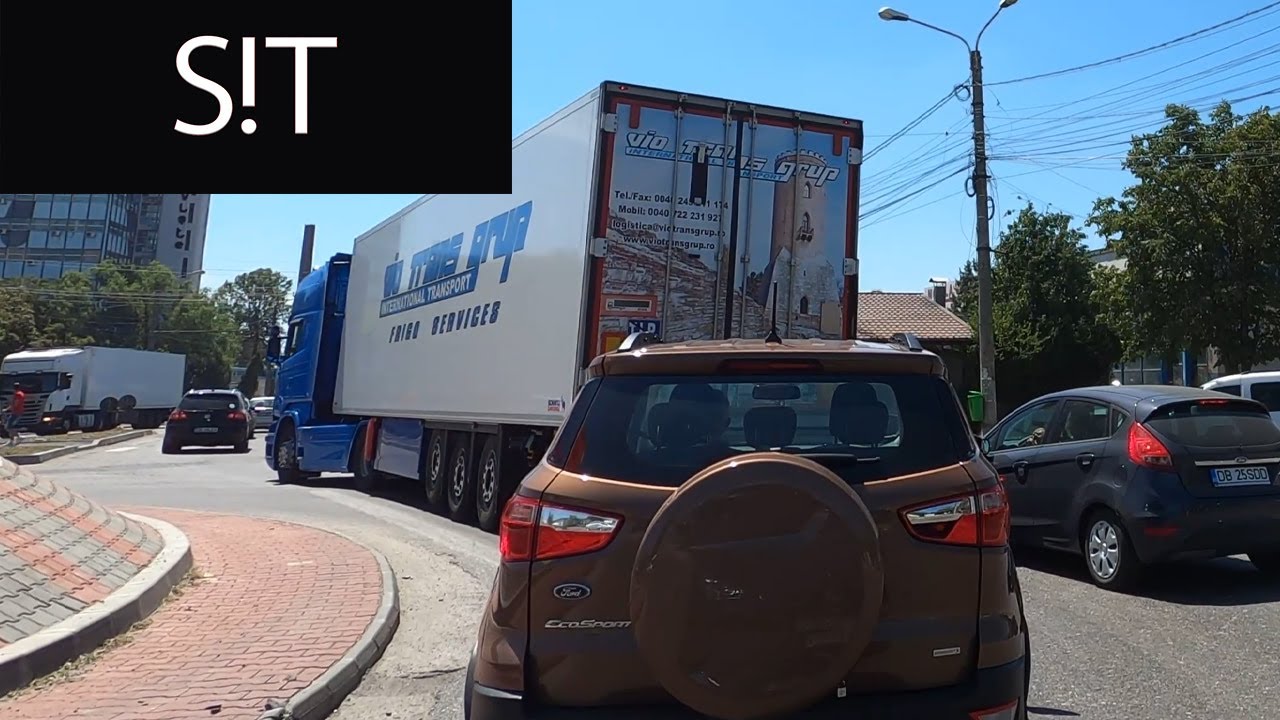 Targoviste Catre Giurgiu In Trafic DN72 Si DN61