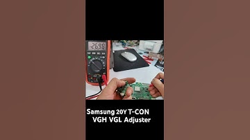 Solution For Samsung LED TV VGH Voltage Problem | Samsung TCON VGH VGL Adjuster Module TJKJ-A1 #TJKJ