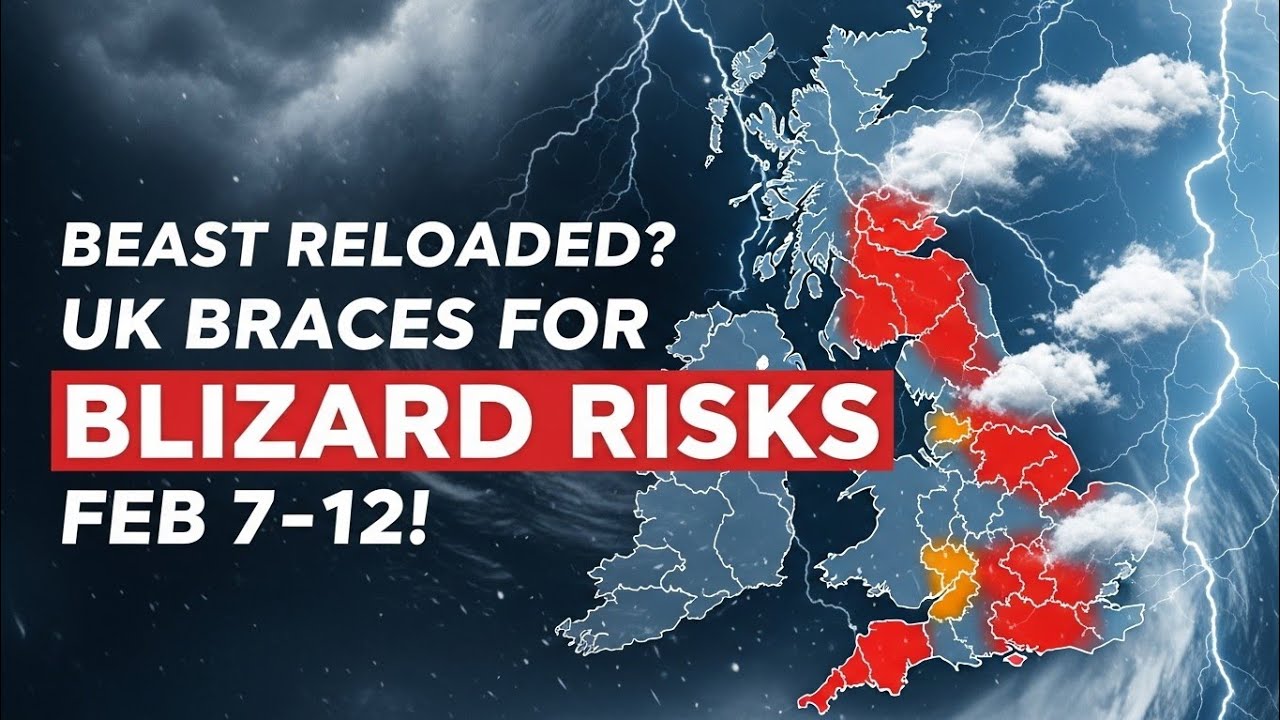 Beast Reloaded? UK Braces for Blizzard Risks Feb 7–12! #BeastReloaded # ...