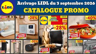 LIDL catalog for September 3, 2026 ✅ Home & kitchen arrivals 🔥 SilverCrest sewing machine deals