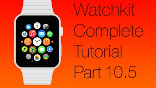 Famous WatchKit Tutorial Part 10.5: Row Selects Profile