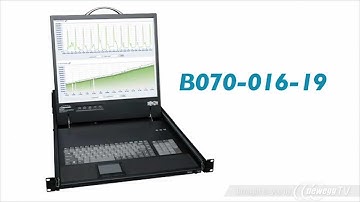 Product Tour: TRIPP LITE B070-016-19 NetCommander 19" VGA Console Cat5 KVM Switch