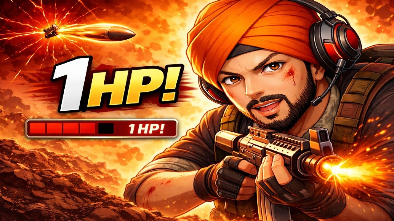 1 HP And Still Fighting - YouTube