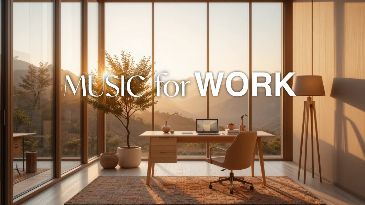 MUSIC FOR WORK — Boost Focus & Productivity | Background Music for ...