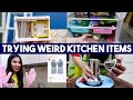 WTF?! I try *WEIRD* Kitchen Items from Amazon | Heli Ved