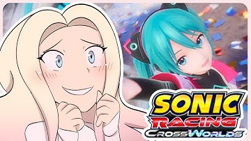 HATSUNE MIKU & SO MUCH MORE?! | Sonic Racing CrossWorlds Reaction