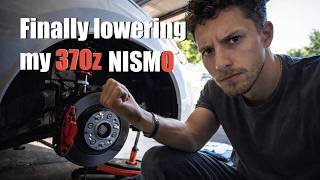 My 370z NISMO gets coil overs and other mods!