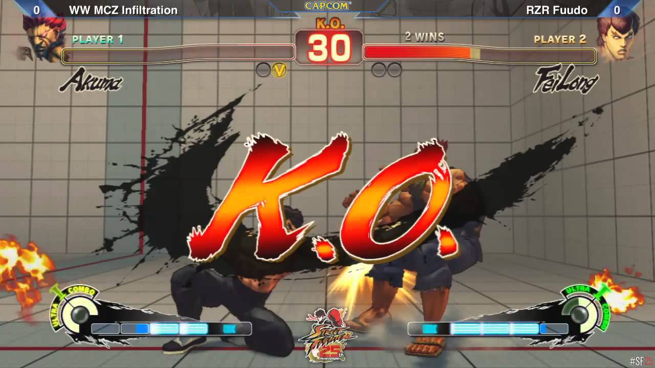 SF 25th Anniversary Tournament: Fuudo (Fei) vs Infiltration