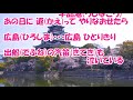 広島ひとりきり/水森かおり カラオケ(♭2)