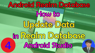 Android Realm Database Tutorial: #4 Update data in Realm Database Android Studio