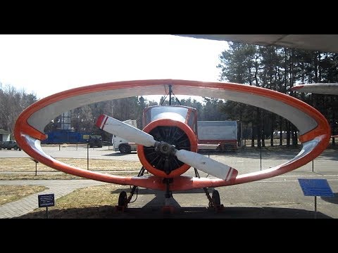 Самолёт с овальным крылом - Кольцеплан Нарушевича