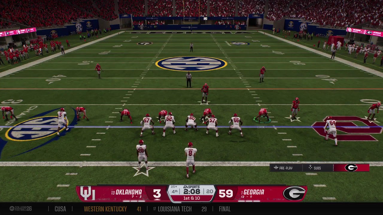 Georgia vs Oklahoma