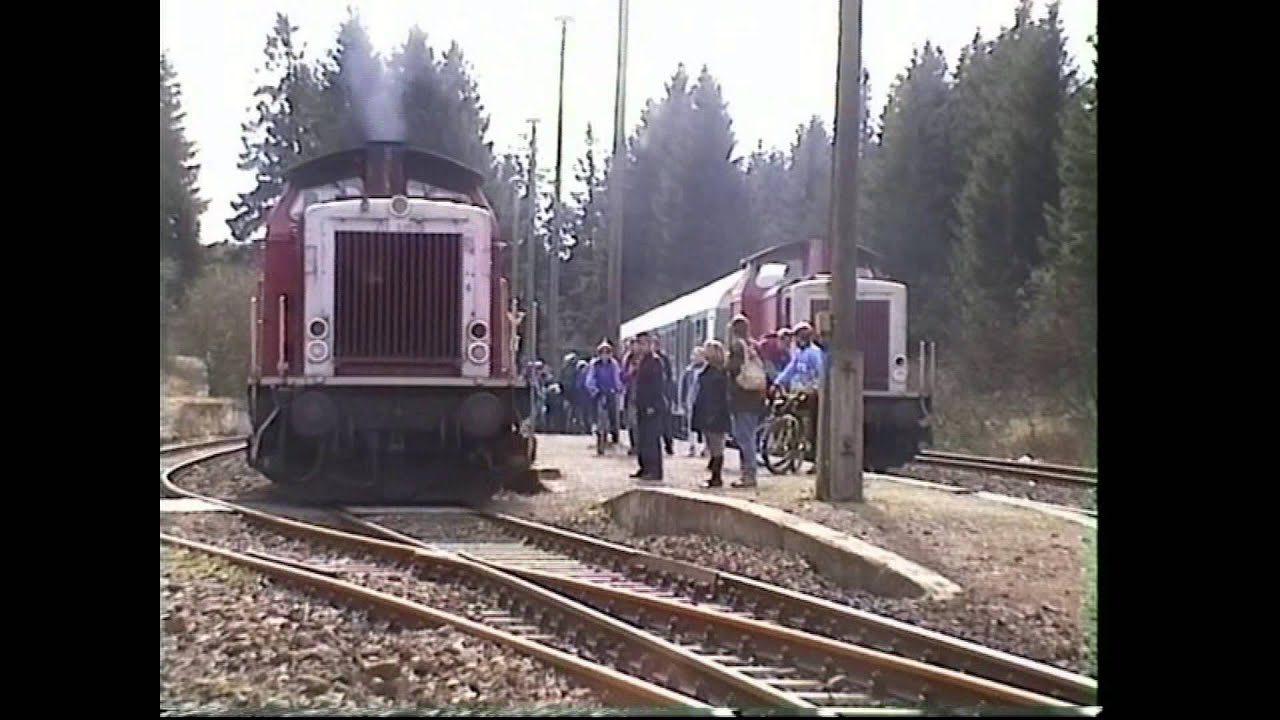 Endspurt für die 213 am Rennsteig im Frühjahr 1998: Teil 1 (Neufassung)