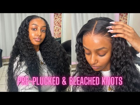 *Must Have* Pre Plucked Water Wave Frontal Wig | Easy Install From Start To Finish | Asteria Hair