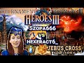 Heroes III.Герои 3 Турнир стримеров: Szopa666 vs hexeract6_ - Jebus Cross - H3gg 1/4 Финала - Игра#1