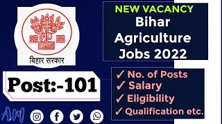 ?New Agriculture Jobs || Total Post-101 || Food Quality Controller Jobs || Apply Now ||